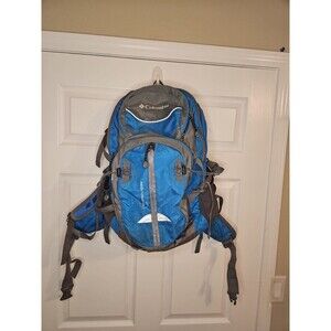 Columbia Ridge Runner 40L Backpack Large Hiking Survival Blue Gray Gorpcore